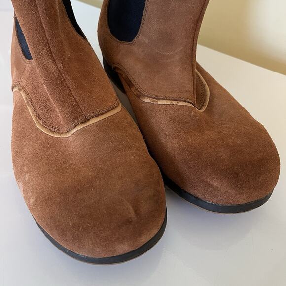 Sorel Mens Greely Chelsea Boots Waterproof Brown Leather Mens Size 11.5 Pull On - Picture 5 of 8